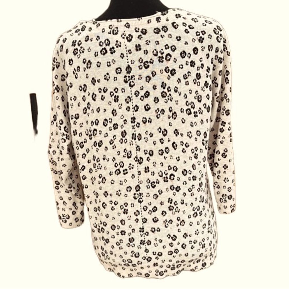 Fat Face Button Front Abstract Flower Print Light… - image 3